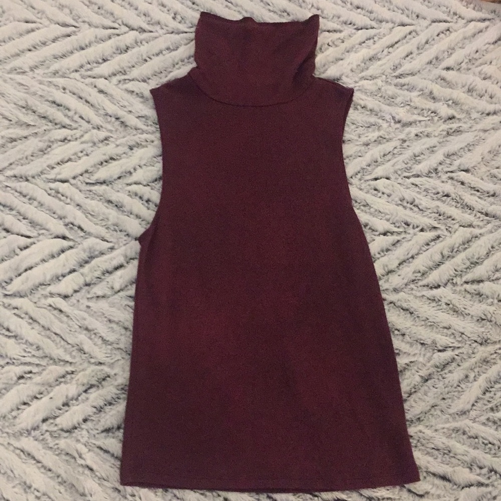 Short sleeve turtle neck